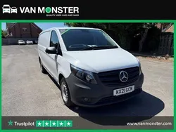 White Used 2021 Mercedes Vito Progressive MPV | £16,199 (Good price)