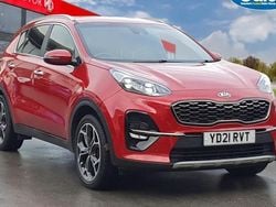 Red Used 2021 Kia Sportage 4 SUV | £15,899 (Good price)