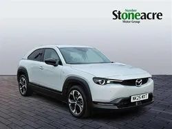 White New 2025 Mazda MX30 Exclusive-Line SUV | £24,000 (Fair price)