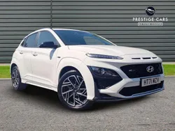 White Used 2022 Hyundai Kona N Line SUV | £14,991 (Fair price)