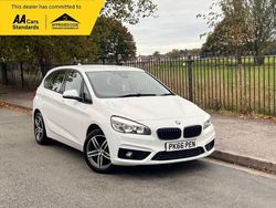 White Used 2016 BMW 216 Active Tourer Sport Line MPV | £8,995 (Good price)