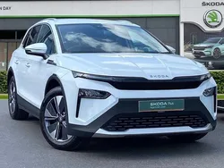 Moon white metallic Used 2025 Skoda Elroq SUV | £25,799