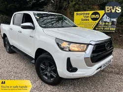 White Used 2021 Toyota HiLux Pickup | £19,950 (Super price)