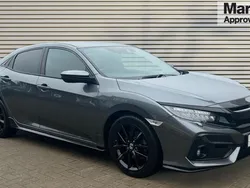 Grey Used 2021 Honda Civic Sport Hatchback | £19,312 (Fair price)