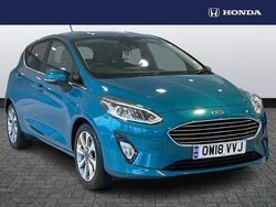 Blue Used 2018 Ford Fiesta Titanium Hatchback | £11,450 (Fair price)