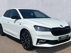 White Used 2024 Skoda Fabia Monte Carlo Hatchback | £19,850 (Fair price)