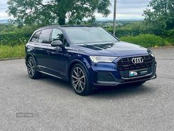 Blue Used 2020 Audi Q7 Black Edition SUV | £33,995 (Fair price)