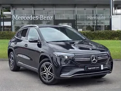 Black Used 2022 Mercedes EQA250 AMG line SUV | £19,500 (Fair price)