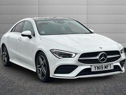 Polar white Used 2019 Mercedes CLA220 AMG Line Premium Plus Sedan | £21,850 (Fair price)