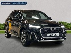 Black Used 2021 Audi Q5 S-Line SUV | £29,469 (Fair price)
