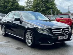 Black Used 2013 Mercedes E220 AMG Sedan | £4,495 (Fair price)