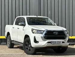 White Used 2021 Toyota HiLux Pickup | £19,295 (Good price)