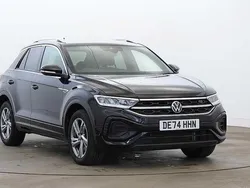 Black Used 2024 VW T-Roc R-line SUV | £28,040 (Fair price)
