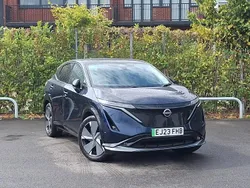 Blue Used 2023 Nissan Ariya Evolve SUV | £30,498 (Fair price)