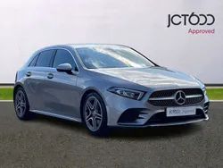 Silver Used 2020 Mercedes A200 AMG line Hatchback | £16,821 (Fair price)