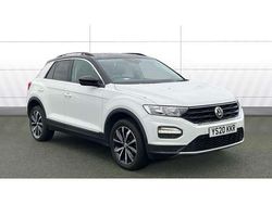 White Used 2020 VW T-Roc Design SUV | £14,902 (Good price)
