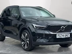 Black Used 2024 Volvo XC40 Ultra SUV | £38,467 (Expensive)