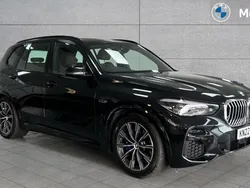 Black Used 2022 BMW X5 M Sport SUV | £41,317 (Good price)