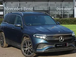 Blue Used 2022 Mercedes EQB300 AMG Line Premium SUV | £26,495 (Fair price)