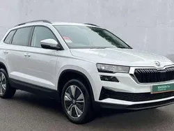 White Used 2024 Skoda Karoq SE Drive SUV | £22,590 (Good price)