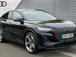 Black Used 2025 Audi Q4 e-tron Black Edition SUV | £32,843 (Super price)