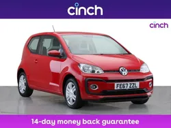 Red Used 2017 VW up! high up! Hatchback | £7,399 (Fair price)