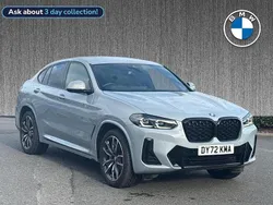 Grey Used 2022 BMW X4 M Sport SUV | £34,999 (Fair price)