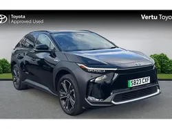 Black Used 2023 Toyota bZ4X SUV | £23,937 (Fair price)