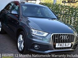 Grey Used 2012 Audi Q3 S-Line SUV | £7,990 (A bit pricey)
