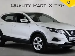 White Used 2019 Nissan Qashqai Acenta Premium SUV | £10,980 (Super price)