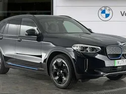 Black Used 2021 BMW iX3 Comfort Edition SUV | £24,993 (Fair price)