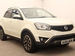 White Used 2016 Ssangyong (KGM) Korando SUV | £5,980