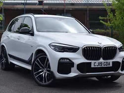 White Used 2019 BMW X5 M Sport SUV | £37,500 (Fair price)