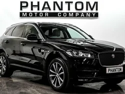 Black Used 2017 Jaguar F-Pace Portfolio SUV | £15,990 (A bit pricey)