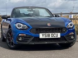 Isola blue Used 2018 Abarth 124 Spider Cabriolet | £19,750 (Fair price)