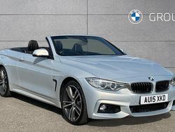 Silver Used 2015 BMW 435 M Sport Cabriolet | £17,295 (Fair price)