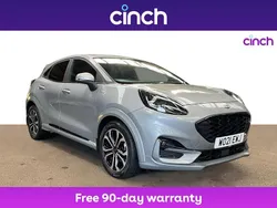 Silver Used 2021 Ford Puma Gen-E ST-Line SUV | £14,489 (Fair price)