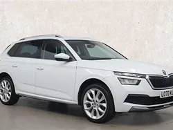 Moon white metallic Used 2021 Skoda Kamiq SE L SUV | £14,251 (Fair price)