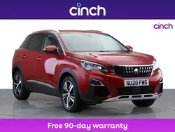 Red Used 2020 Peugeot 3008 Allure SUV | £16,199 (Fair price)