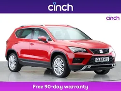 Red Used 2018 Seat Ateca XCELLENCE SUV | £15,489 (Fair price)