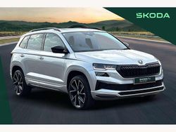 Brilliant silver metallic Used 2023 Skoda Karoq SportLine SUV | £23,200 (Fair price)