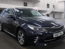 Blue Used 2017 Kia Optima GT-Line S Estate | £10,345 (Fair price)