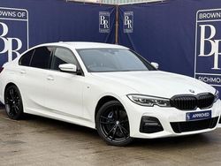White Used 2020 BMW 330e M Sport Sedan | £20,999 (Fair price)