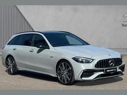 Grey Used 2025 Mercedes C43 AMG Premium Plus Estate | £58,980 (Expensive)