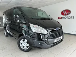 Black Used 2017 Ford Tourneo Custom Titanium | £15,995 (A bit pricey)