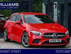 Red Used 2019 Mercedes A180 AMG line Hatchback | £13,990 (Fair price)