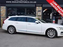 White Used 2017 Volvo V90 Inscription Estate | £19,500 (Fair price)