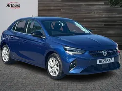 Blue Used 2021 Vauxhall Corsa Elite Hatchback | £11,905 (Fair price)