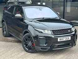 Black Used 2017 Land Rover Range Rover evoque HSE Dynamic Coupe | £10,795 (Fair price)