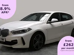 White Used 2021 BMW 118 M Sport Hatchback | £19,048 (Fair price)